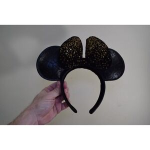 Black & Gold Walt Disney World 50th Anniversary Ear Headband